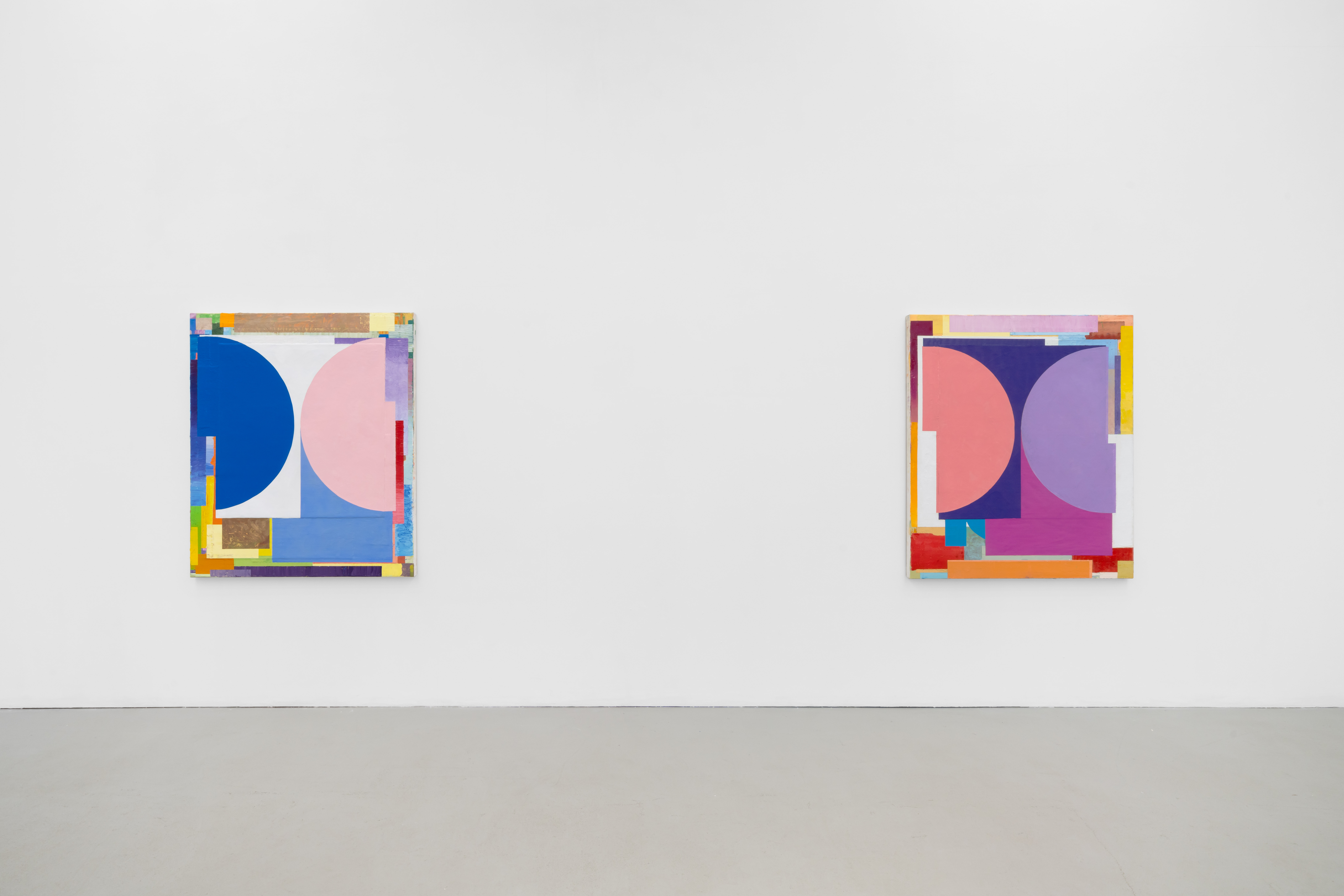 Benjamin Appel: Falten werfen. Ausstellungsansicht ASPN 2025. Foto: Georg Brückmann