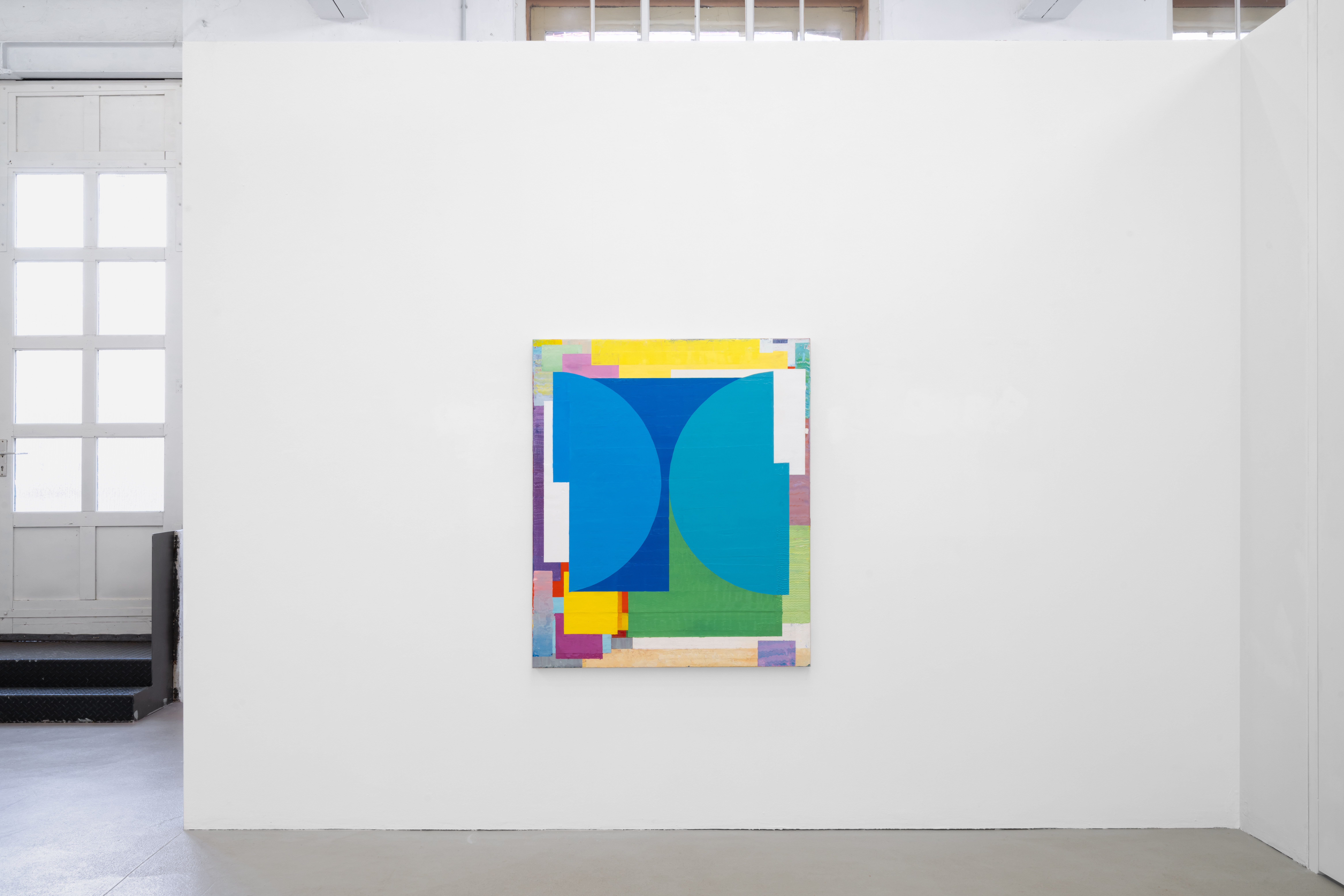 Benjamin Appel: Falten werfen. Ausstellungsansicht ASPN 2025. Foto: Georg Brückmann