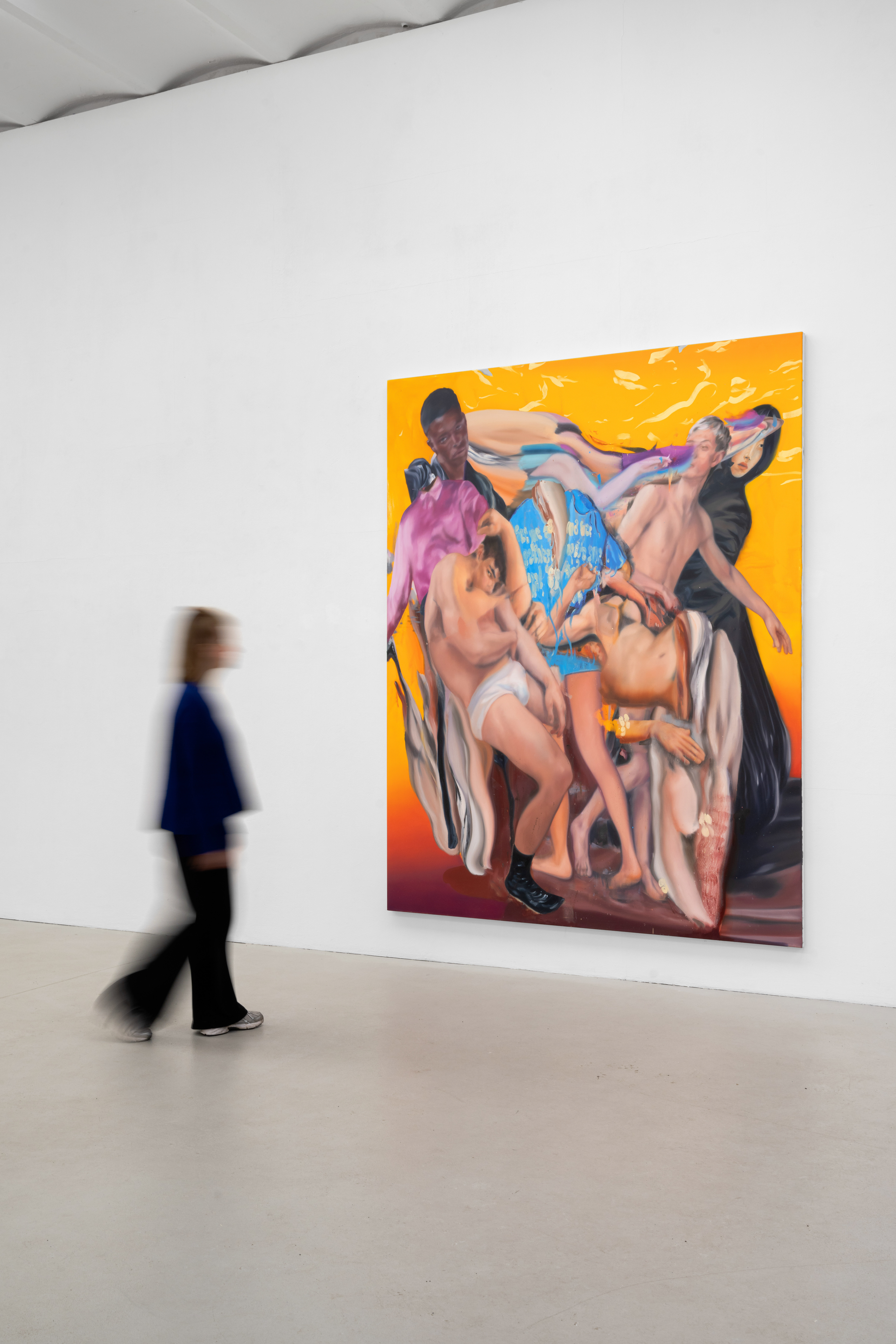 Johannes Daniel: Ghosts burn to shine. Exhibition view ASPN 2026. Photo: Georg Br&uuml;ckmann