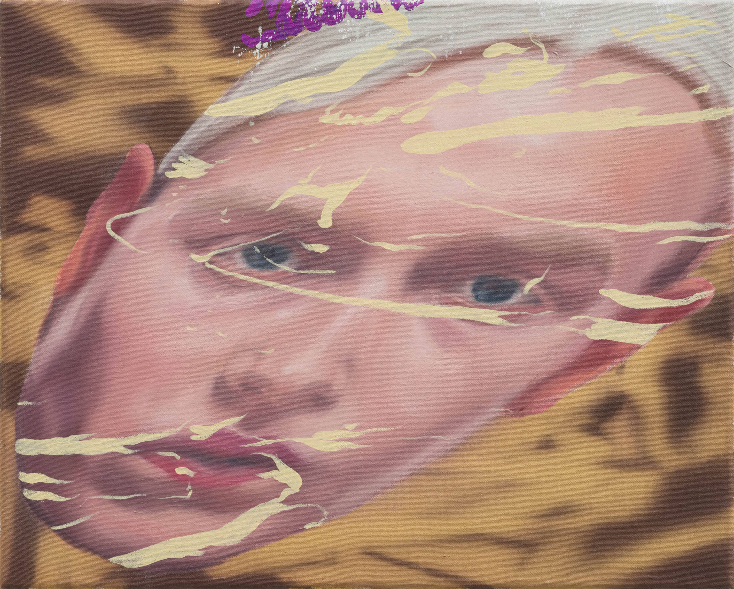 Johannes Daniel: Moonbeams. Oil on canvas, 40 x 50 cm, 2025
Photo: dotgain.info